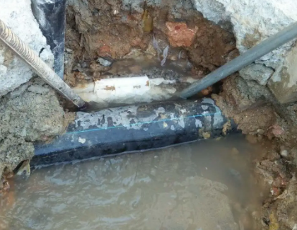 扬中测漏水之水管漏水